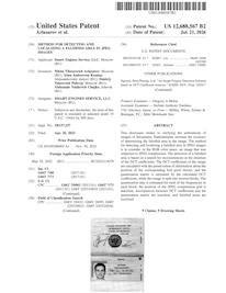 Method for detecting and localizing a falsified area in JPEG images
