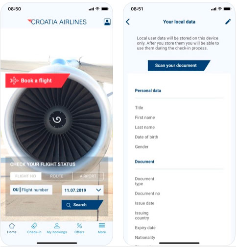 Croatia Airlines ускорила регистрацию пассажиров с помощью Smart Engines
