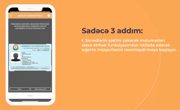 Smart IDReader распознает документы в инновационном приложении азербайджанского страхового брокера Odlar Yurdu