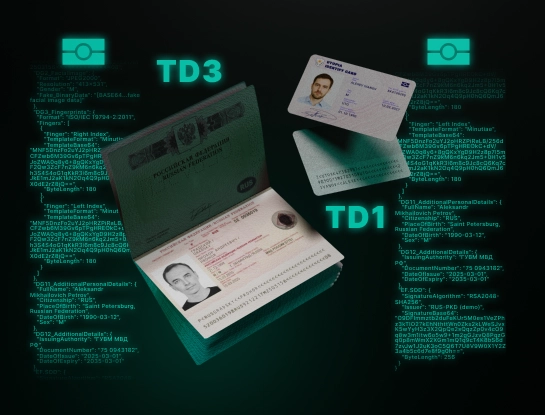Чтение NFC/RFID чипа на паспортах и ID-картах по стандарту ICAO 9303
