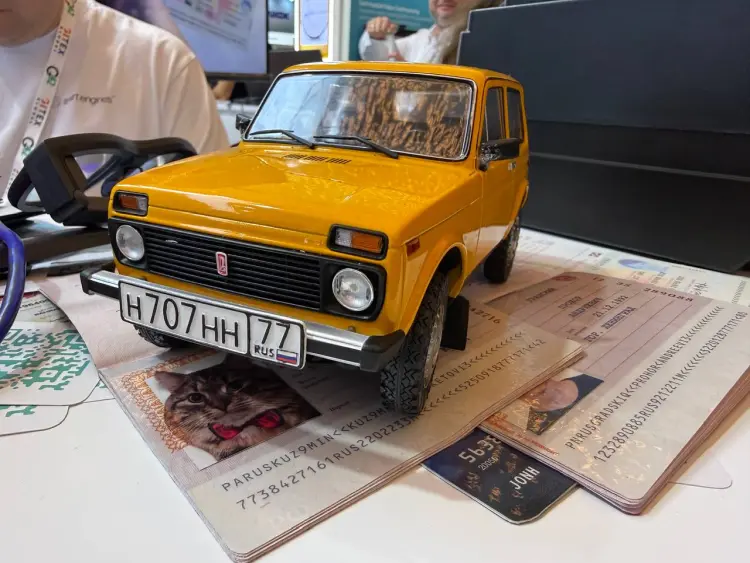 Чуть не продали советскую Ниву на GITEX GLOBAL 2025